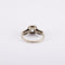 Bague 48 / Blanc/Gris / Or 750 Bague Solitaire Diamant 0.48 carat 58 Facettes 170001R