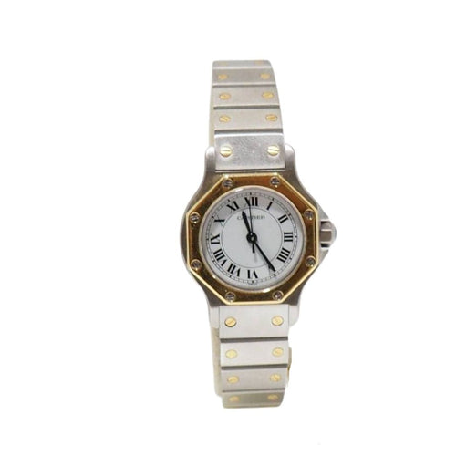 Montre Montre Cartier Santos octogonale 58 Facettes 31195