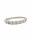 Bague Bague Demi Alliance Diamants 0,70 ct Or Blanc 58 Facettes AA 1473