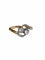 Bague Toi et Moi or et diamants 58 Facettes