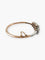 Bracelet Bracelet Jonc Ancien Or Rose, Argent & Diamants 58 Facettes 200001