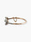 Bracelet Bracelet Jonc Ancien Or Rose, Argent & Diamants 58 Facettes 200001