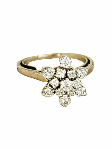 Bague Bague en or blanc et diamants 58 Facettes 16981