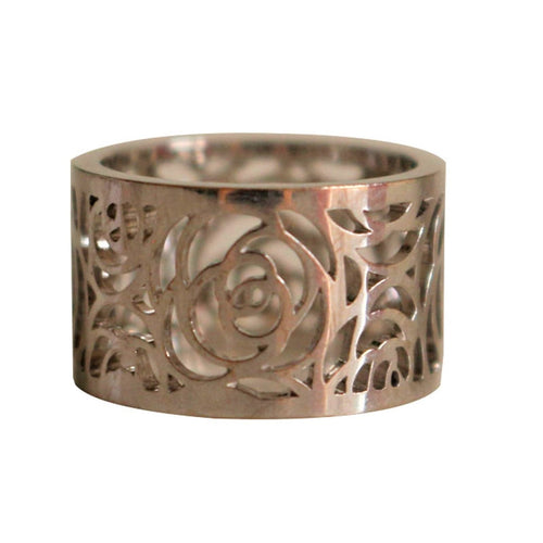 Bague Chanel Alliance CAMELIA or blanc 58 Facettes 253