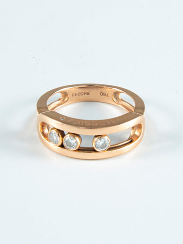 Bague 52 Bague Messika Move or rose et diamants 58 Facettes