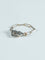 Bague 50 Bague Dinh Van Double Double Coeur or blanc 58 Facettes