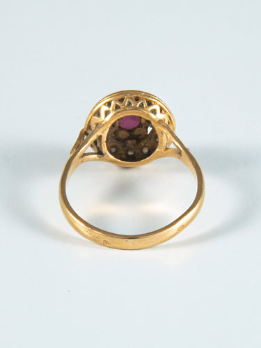 Bague 51 Bague Rubis et Diamants 58 Facettes