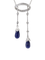 Collier Collier négligé saphirs et diamants 58 Facettes 3681