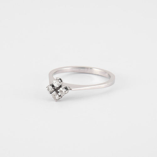 Bague 53 Bague 4 Diamants 58 Facettes DV0042-9