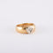 Bague 50 / Jaune / Or 750 Bague Solitaire Diamant 0.30 carat 58 Facettes 210092R
