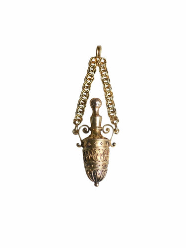 Pendentif Pendentif flacon à sels amphore en or 58 Facettes