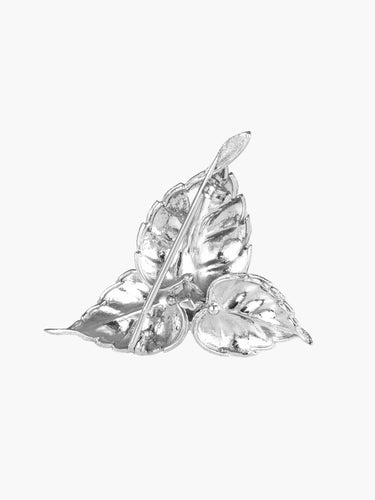 Broche Broche Feuilles Saphirs 58 Facettes B1296
