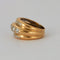 Bague 54 Bague Godrons Diamants Or Jaune 58 Facettes DV0306-1