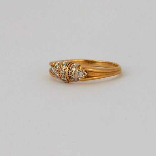 Bague 52 Bague Jonc Diamants 58 Facettes DV0318-1
