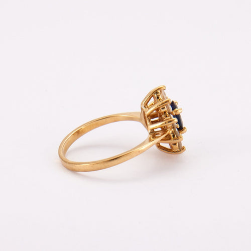 Bague 50 Bague Marguerite Saphir 58 Facettes DV0065-1