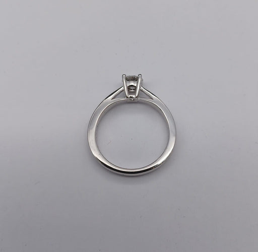 Bague Bague solitaire en or gris 58 Facettes