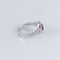 Bague 53 Bague style Marguerite Rubis Diamants 58 Facettes 1