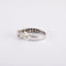 Bague 52 / Blanc/Gris / Or 750 Solitaire - Diamant de 0.30 carat 58 Facettes 220464R