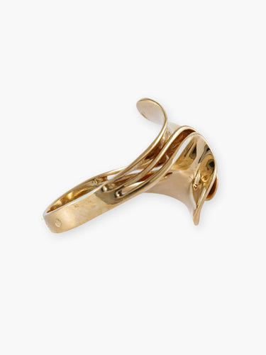 Bague 51 Bague "Pétale" Or Jaune 58 Facettes 120050