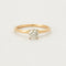 Bague 51 Bague Solitaire Diamant Or Jaune 58 Facettes DV0357-1