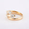 Bague Bague Or jaune 2 Diamants 58 Facettes