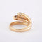Bague Bague Or jaune 2 Diamants 58 Facettes