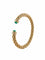 Bracelet Bracelet Jonc Or Jaune, Diamants et Emeraudes 58 Facettes 110022