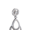Boucles d'oreilles Boucles d'oreilles Quatre éléments ajourés Diamants 58 Facettes 1
