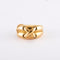 Boucles d'oreilles 2.2 cm x 2 cm x 1.2 cm / Jaune / Or 750 Boucles d'oreilles Lien CHAUMET 58 Facettes 190167R