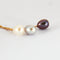 Boucles d'oreilles Boucles d'oreilles pendantes perles 58 Facettes DV0297-3
