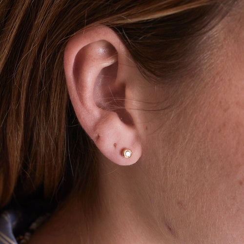 Boucles d'oreilles Boucles D'oreilles Puces Diamants 58 Facettes DV0125-4