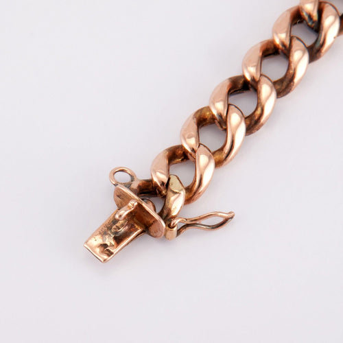 Bracelet Bracelet Or Rose et or jaune Maille Gourmette 58 Facettes