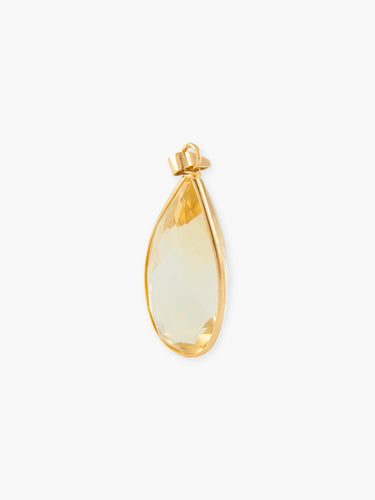 Pendentif PENDENTIF "POIRE" CITRINE 58 Facettes 140015