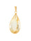 Pendentif PENDENTIF "POIRE" CITRINE 58 Facettes 140015