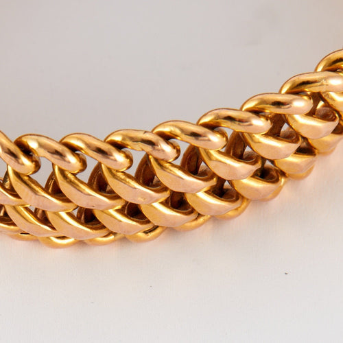 Bracelet Bracelet gourmette or jaune 58 Facettes DV0201-2