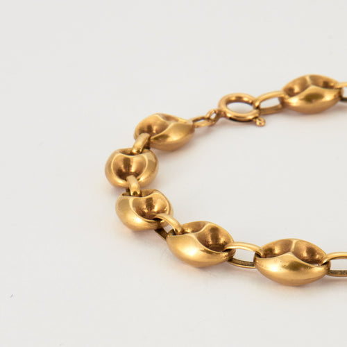 Bracelet Bracelet maillons Grain de café 58 Facettes DV0178-3