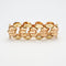 Bracelet Bracelet Or Jaune à Maillons Ponts Godronnés 58 Facettes DV0397-1