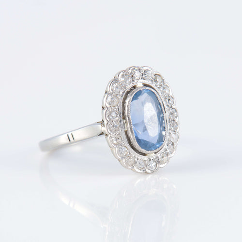 Bague 52 Bague Art Déco Panier Coeurs 58 Facettes 1