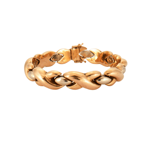 Bracelet CARTIER - Arabesque - Bracelet Trois Ors 58 Facettes DV0300-3