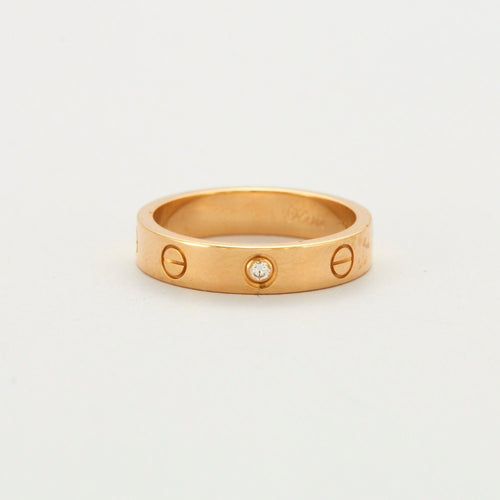 Bague 53 CARTIER - Bague "Love" Or Jaune et Diamant 58 Facettes DV0381-1