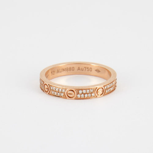 Bague 51 CARTIER - Bague Love 58 Facettes DV0060-1