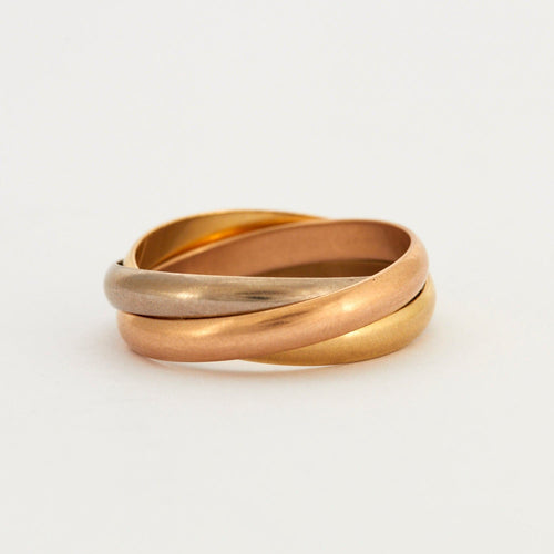 Bague 53 CARTIER - Bague Trinity Petit Modèle 58 Facettes DV0355-1