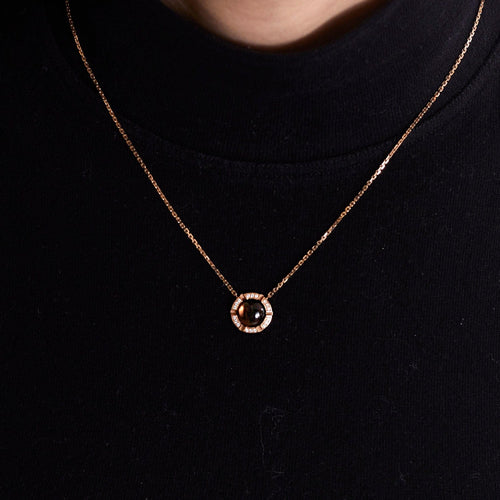 Collier CHAUMET - Collier "Class One Croisière" Quartz Fumé 58 Facettes DV0343-7