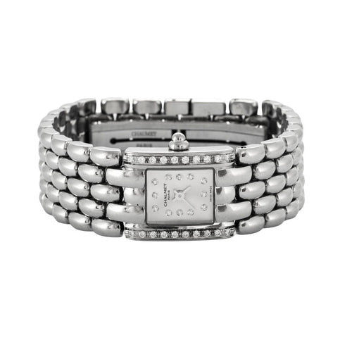 Montre CHAUMET - Montre de Dame Modèle "Khessis" en Acier 58 Facettes DV0376-2