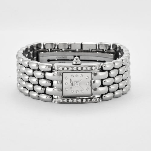Montre CHAUMET - Montre de Dame Modèle "Khessis" en Acier 58 Facettes DV0376-2