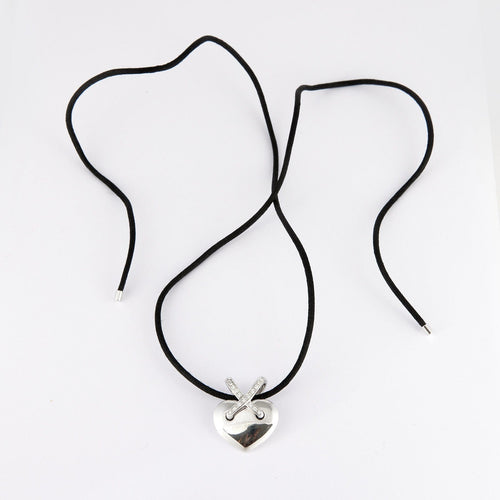 Pendentif CHAUMET - Pendentif LIEN Or gris Diamants 58 Facettes DV0096-1