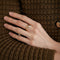 Bague Bague Or jaune 2 Diamants 58 Facettes