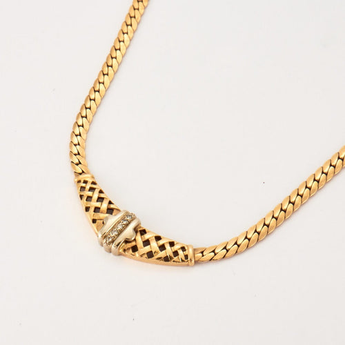 Collier Collier motif Damier Diamants 58 Facettes DV0178-10