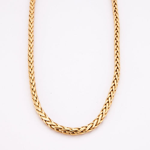 Collier Collier Or jaune maille palmier 58 Facettes DV0040-1