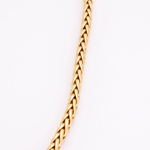 Collier Collier Or jaune maille palmier 58 Facettes DV0040-1